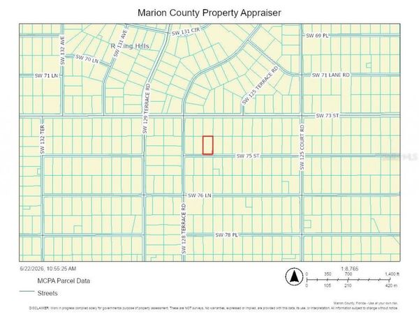 0 SW 75TH STREET , DUNNELLON, FL 34432