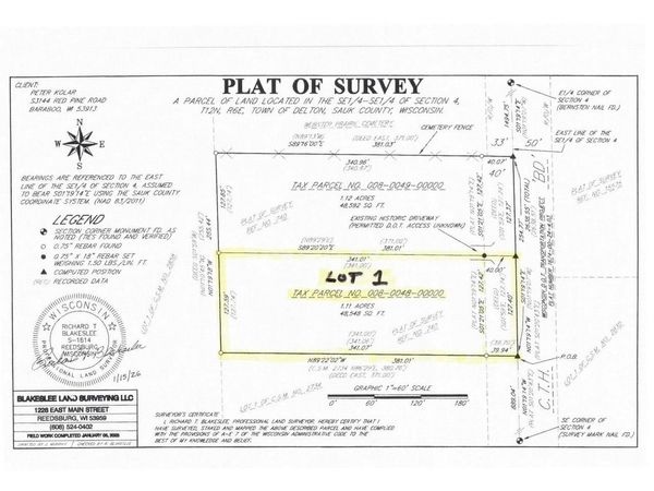 008-0048-00000 County Road BD (Lot 1), Baraboo, WI 53913