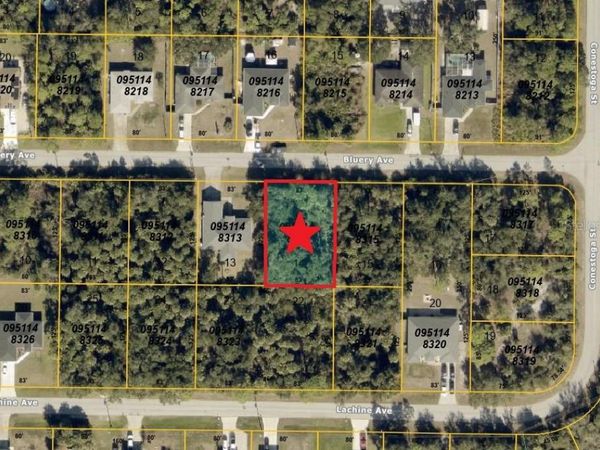 Lot 14 BLUERY AVENUE , NORTH PORT, FL 34291