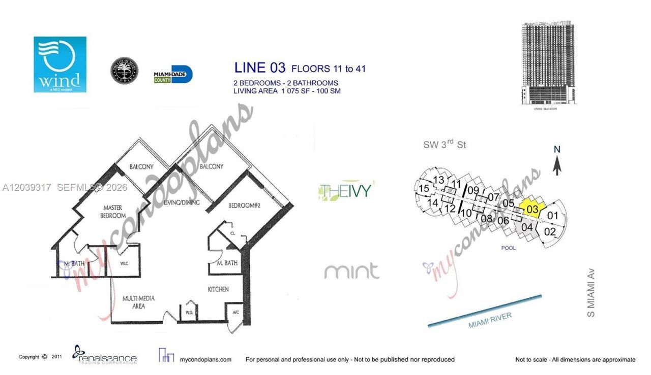 350 S Miami Ave, Unit 1903, Miami, FL 33130 Photo