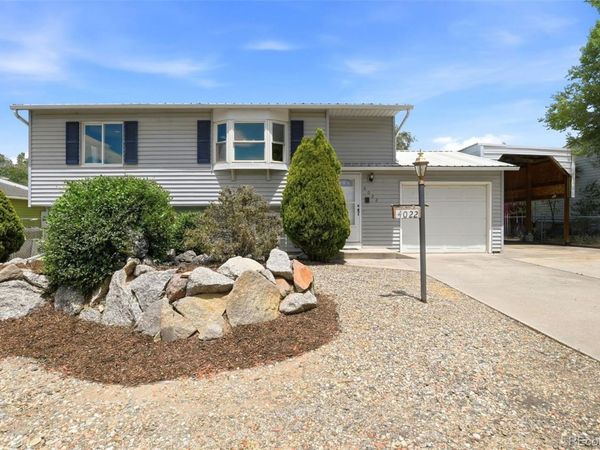 4022 Colony Hills Circle, Colorado Springs, CO 80916