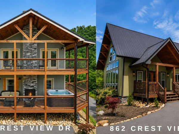 856 & 862 Crest View Drive, Gatlinburg, TN 37738