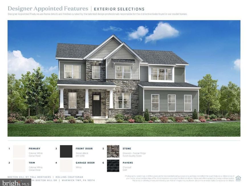 1494 Breton Hill Drive, Unit LOT 9, Warminster, PA 18974 Main Photo