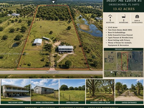 10337 NE 120TH, Okeechobee, FL 34972