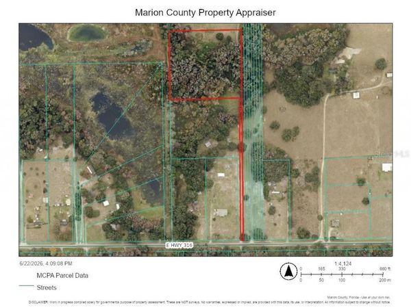 5077 E HIGHWAY 316 , CITRA, FL 32113