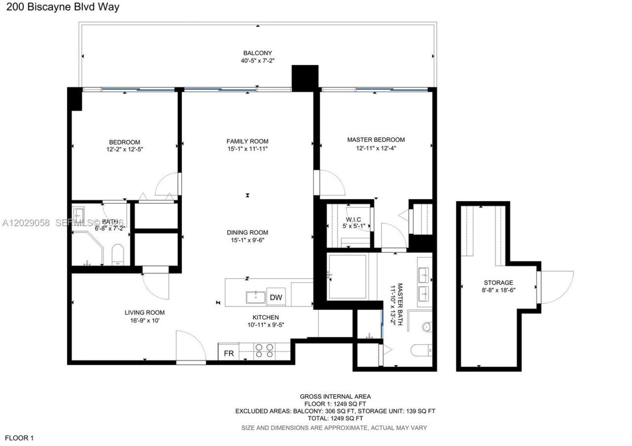 200 Biscayne Boulevard Way , Unit 4812, Miami, FL 33131 Photo