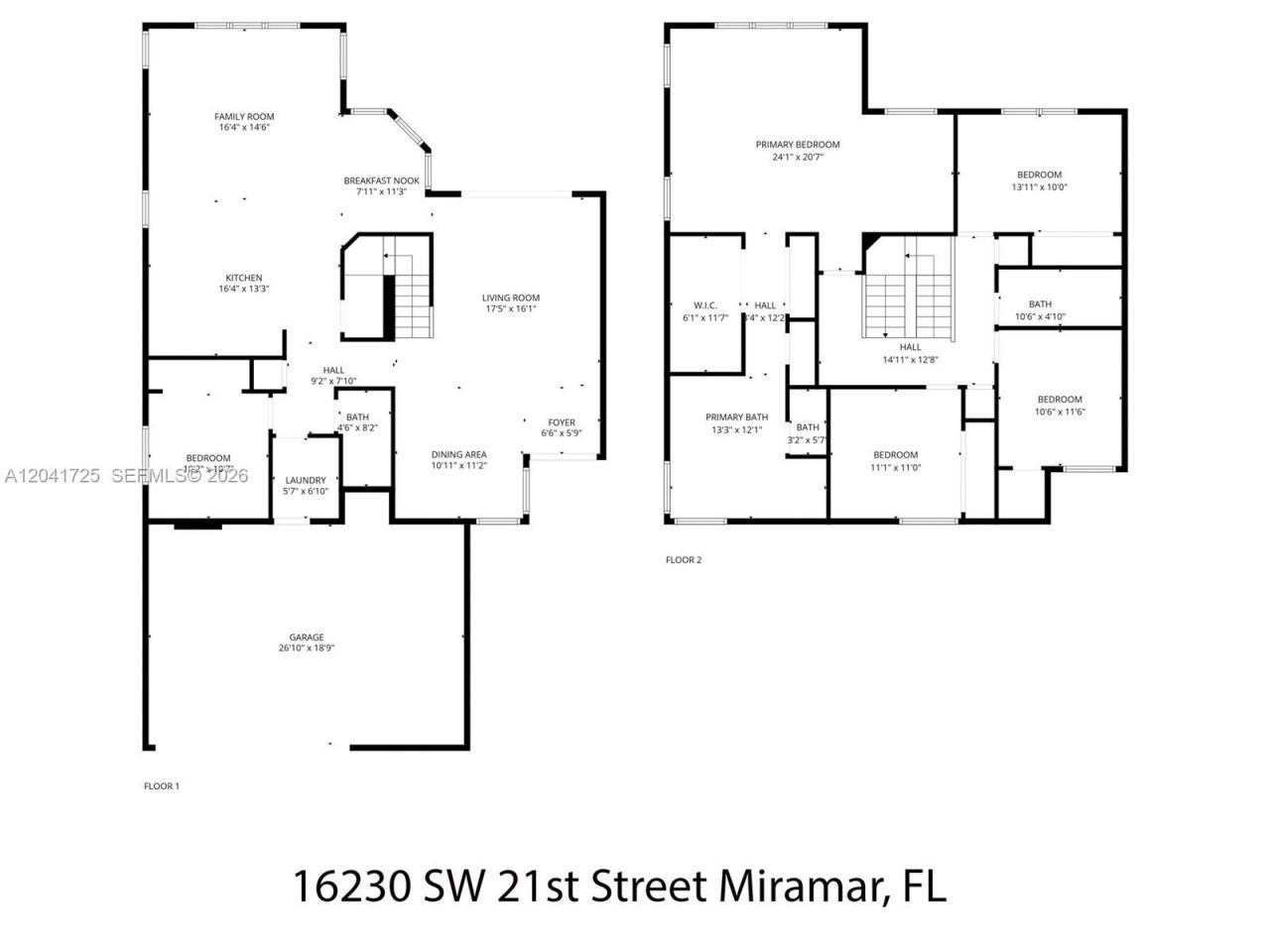 16230 SW 21st St , Miramar, FL 33027 Photo