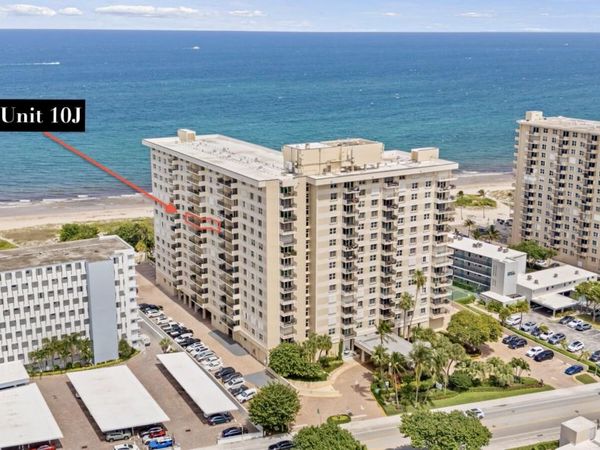 1900 S Ocean Boulevard, Unit 10j, Pompano Beach, FL 33062