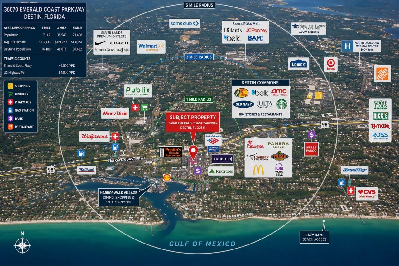 36070 Emerald Coast Parkway, Destin, FL 32541 Photo