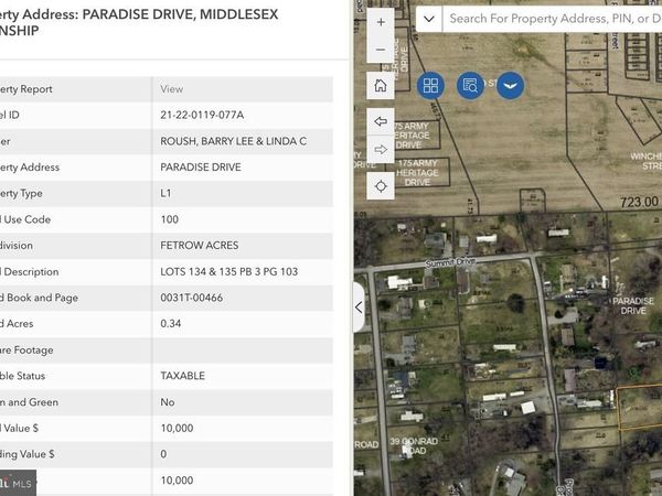 PARADISE DRIVE , CARLISLE, PA 17015