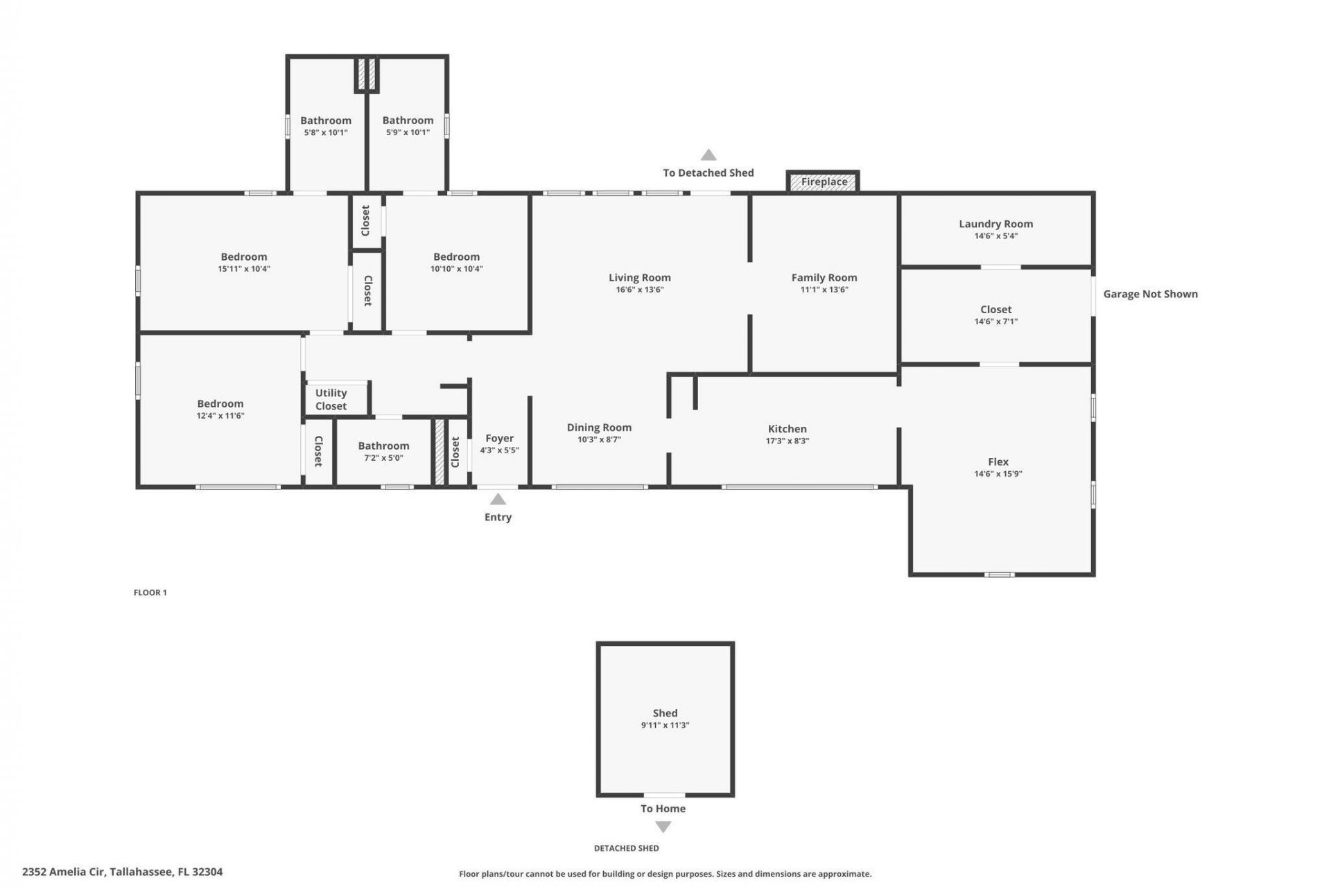 2351 Amelia Circle, Tallahassee, FL 32304 Photo