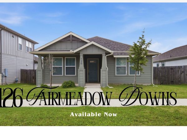 126 Fairmeadow Downs DR, Hutto, TX 78634