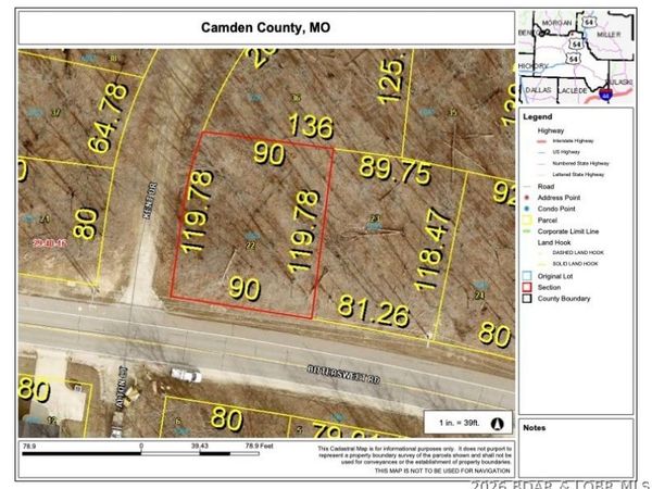 Lot 1050 Bittersweet Road, Lake Ozark, MO 65049