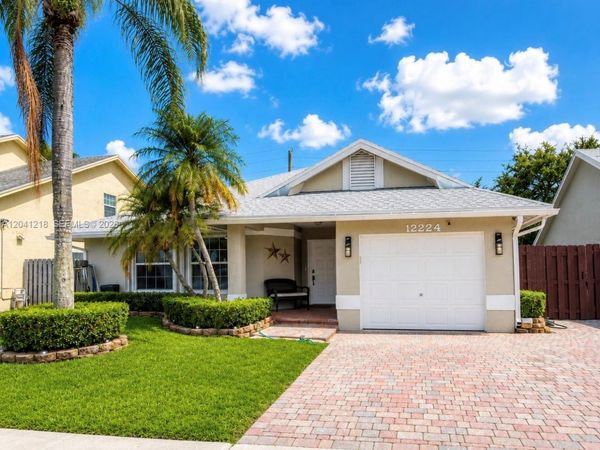 12224 NW 30th Mnr , Sunrise, FL 33323