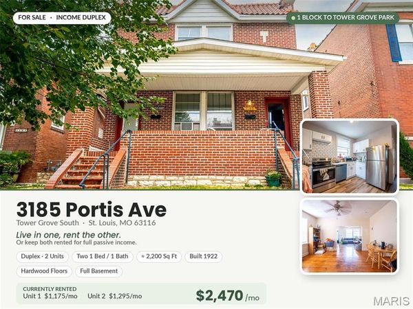 3185 Portis Avenue , St Louis, MO 63116