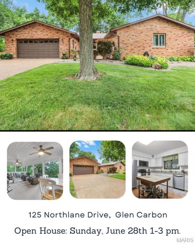 125 Northlane Drive, Glen Carbon, IL 62034 Main Photo