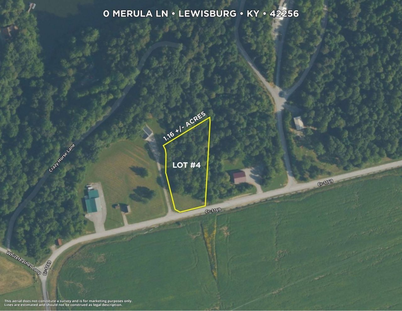 0 Merula Lane, Lot #4, Unit Lot #4, Lewisburg, KY 42324 Main Photo