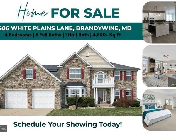 7406 WHITE PLAINS LANE , BRANDYWINE, MD 20613