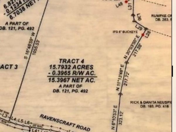 15.39 Ac Ravenscraft Road, Falmouth, KY 41040