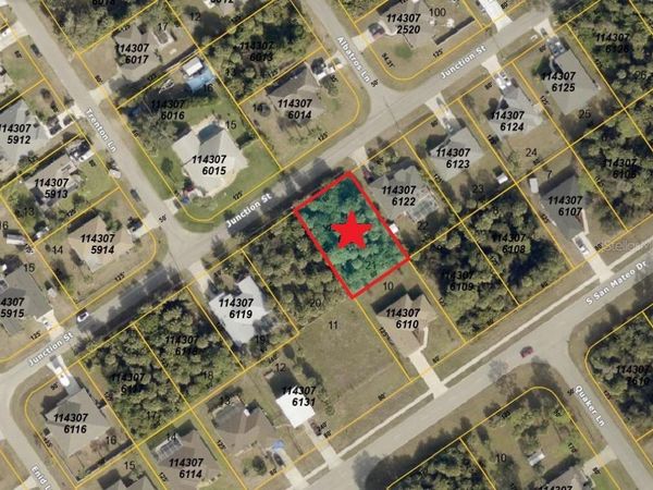 Lot 21 JUNCTION STREET , NORTH PORT, FL 34288