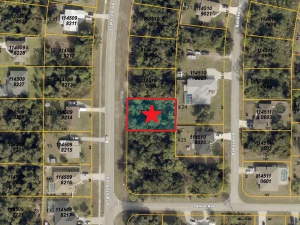 Lot 3 ATWATER DRIVE , NORTH PORT, FL 34288