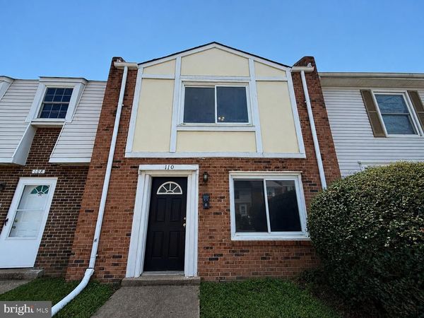 110 HUGHEY COURT, FREDERICKSBURG, VA 22401