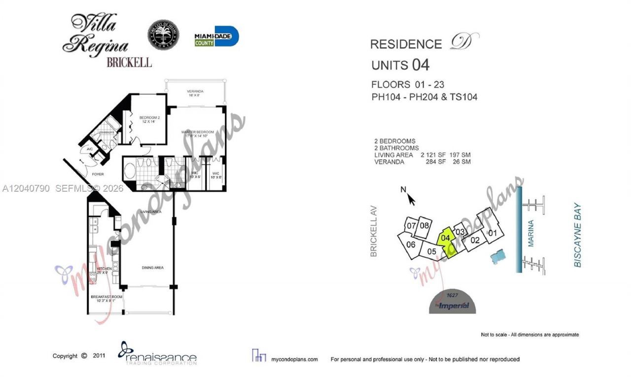 1581 Brickell Ave , Unit PH104, Miami, FL 33129 Photo