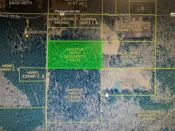 0000 Pleasant Hill Road, Junction City, AR 71749