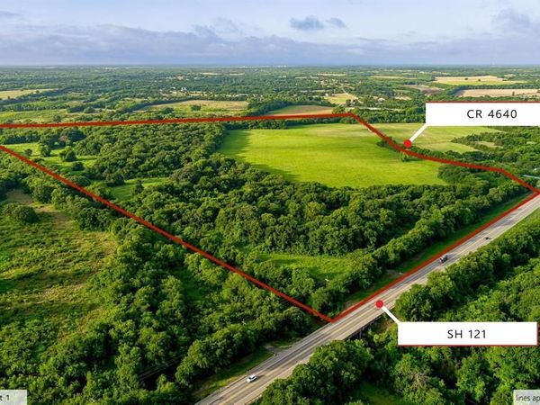 TBD 88.155 ACRES Tract 1 FM 121 , Trenton, TX 75490