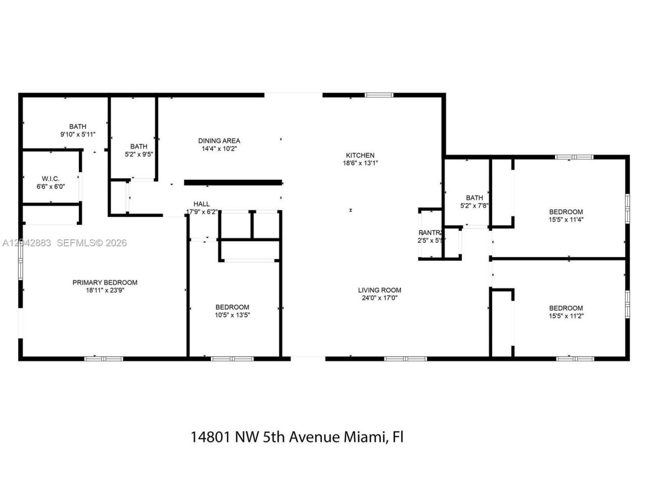 14801 NW 5th Ave , Miami, FL 33168 Photo