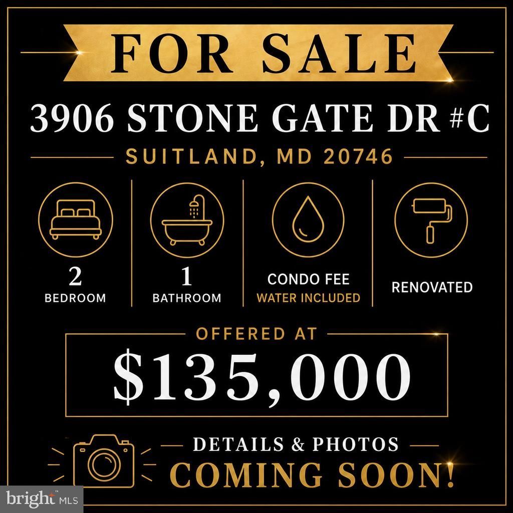 3906 STONE GATE DRIVE, SUITLAND, MD 20746