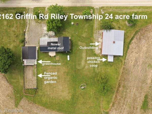 12162 Griffin Road, Riley Township, Mi 48041