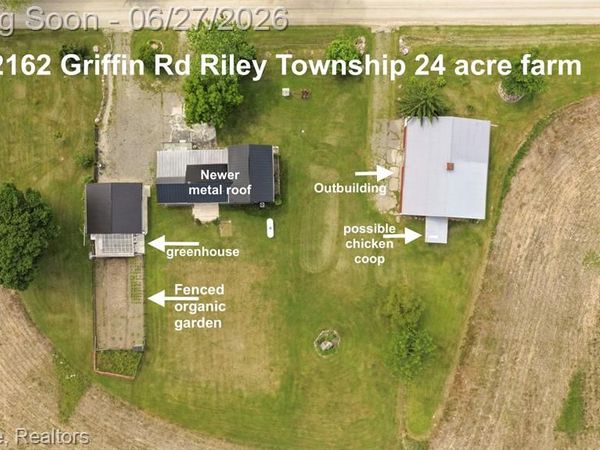 12162 Griffin Road, Riley Twp, MI 48041