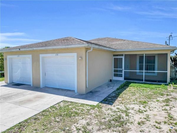 1120/1122 Gordon AVE S, LEHIGH ACRES, FL 33973