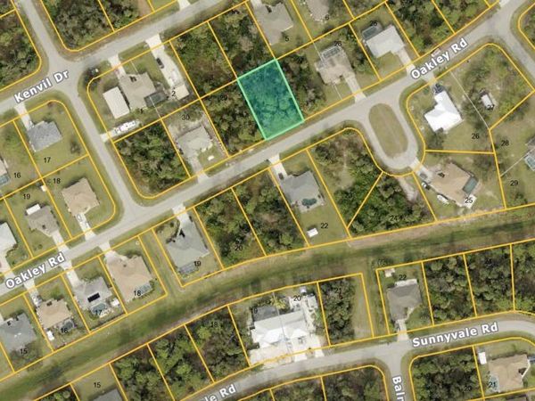 OAKLEY ROAD , NORTH PORT, FL 34288