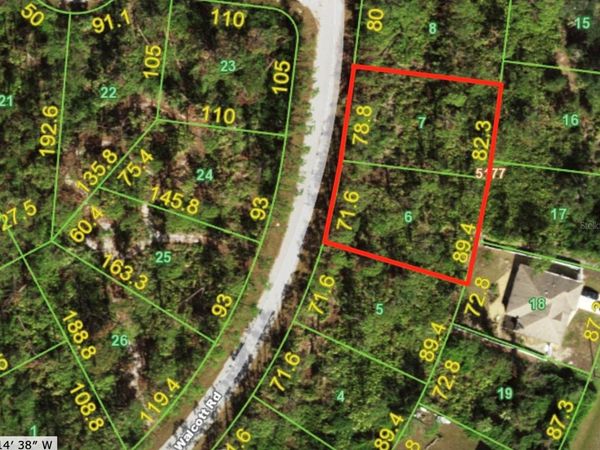 7424 WALCOTT STREET , PORT CHARLOTTE, FL 33981