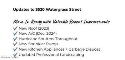 3520 Watergrass Street , West Melbourne, FL 32904 Photo
