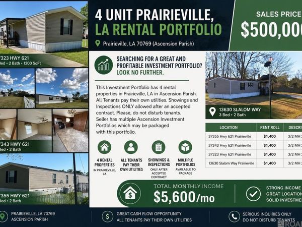 37343 & 37355 La Hwy 621, Prairieville, LA 70769