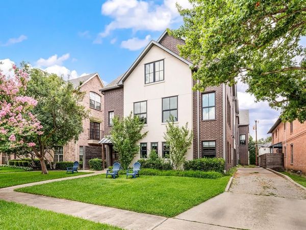 4144 Druid Lane , Unit 1, University Park, TX 75205