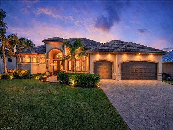 3703 SW 2nd LN , CAPE CORAL, FL 33991