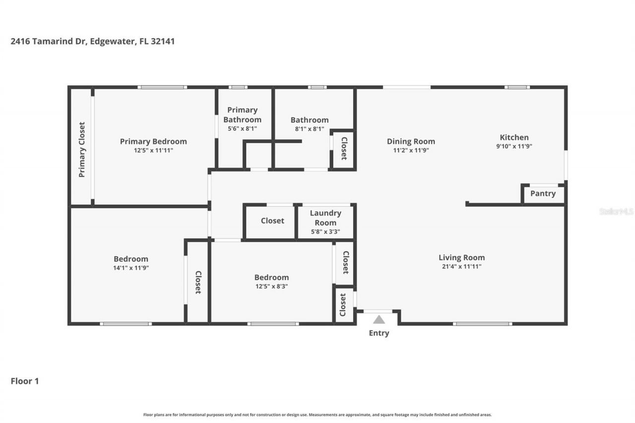 2416 Tamarind Drive , Edgewater, FL 32141 Photo
