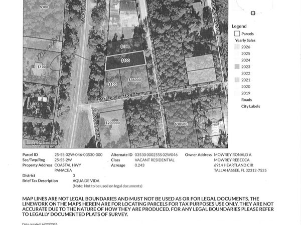xxx Coastal , Panacea, FL 32346