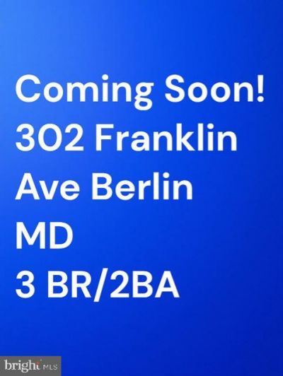 302 FRANKLIN AVENUE , BERLIN, MD 21811