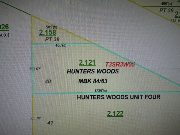 0 Hunters Woods Drive , Wilmer, AL 36575