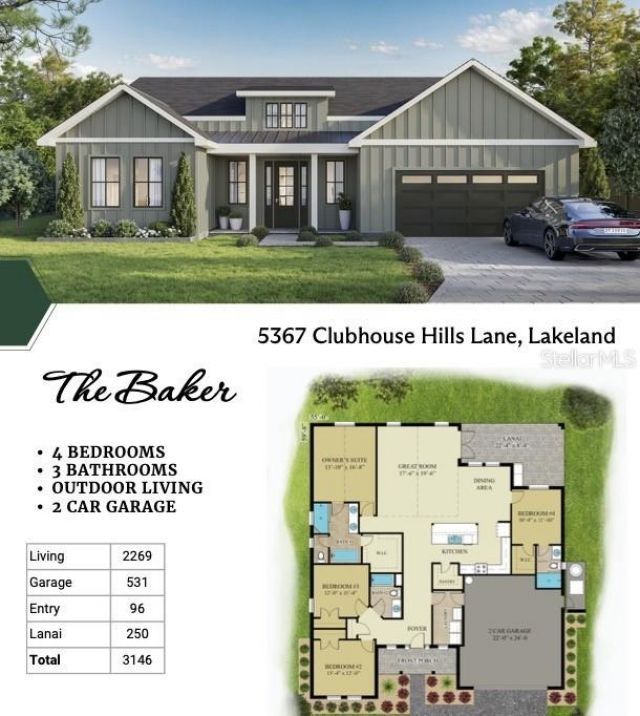 5367 Clubhouse Hills Lane, Lakeland, FL 33812 Photo