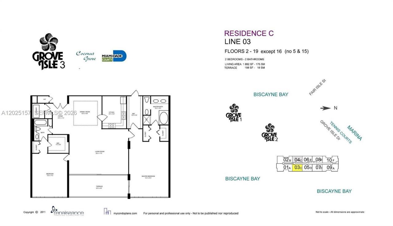 3 Grove Isle Dr, Unit C803, Miami, FL 33133 Photo