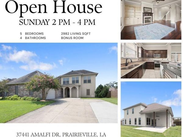 37441 Amalfi Dr, Prairieville, LA 70769