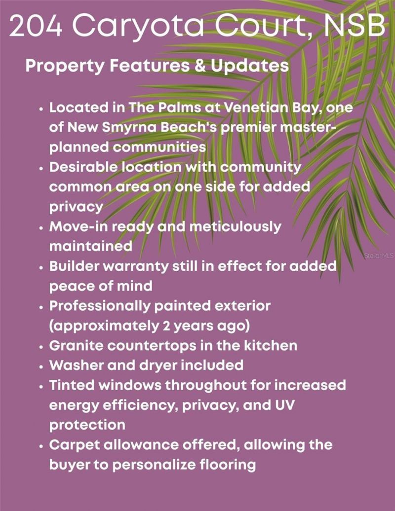 204 Caryota Court , New Smyrna Beach, FL 32168 Photo