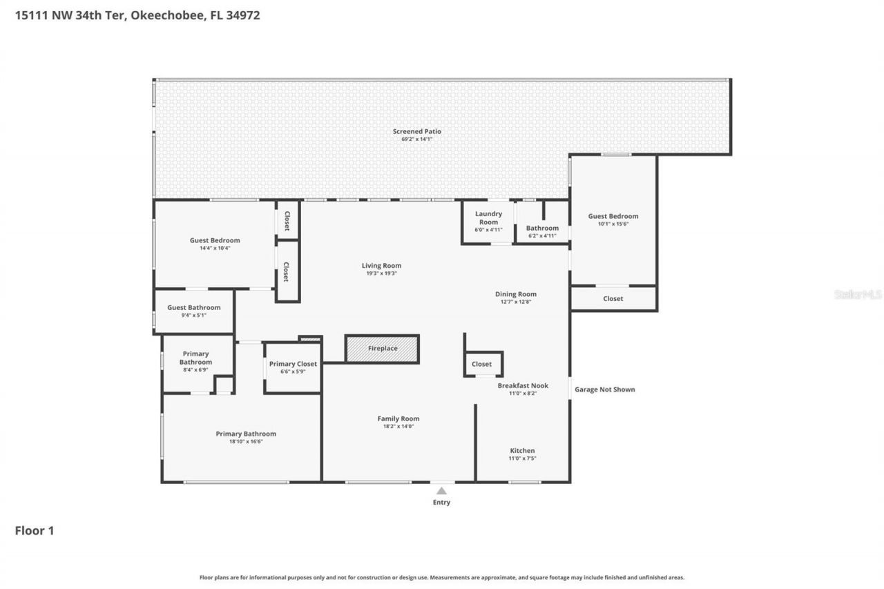 15111 NW 34th Terrace , Okeechobee, FL 34972 Photo