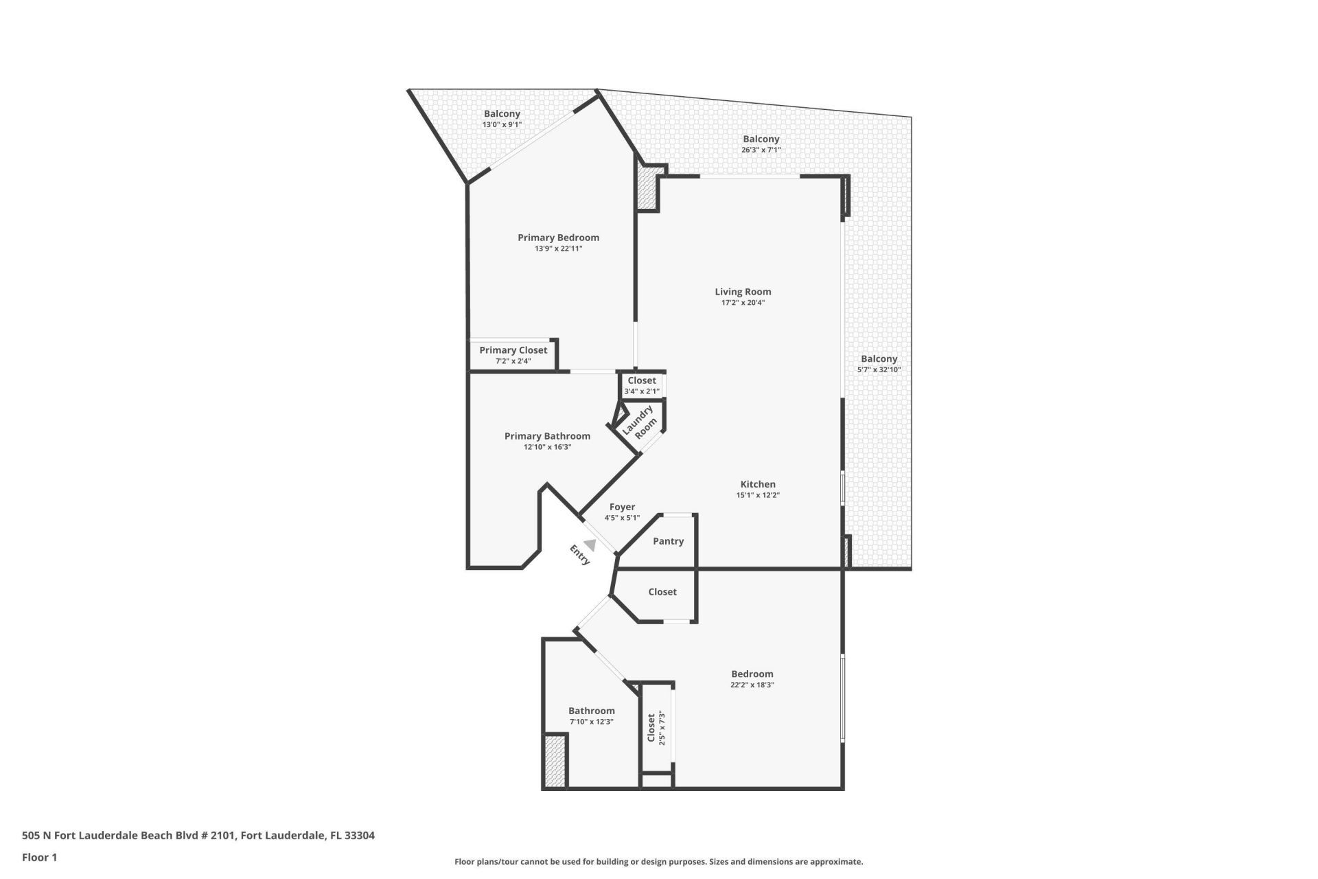 505 N Fort Lauderdale Beach Boulevard, Unit 2101, Fort Lauderdale, FL 33304 Photo